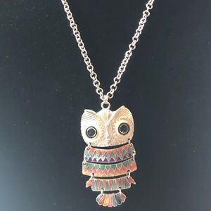 Owl necklace